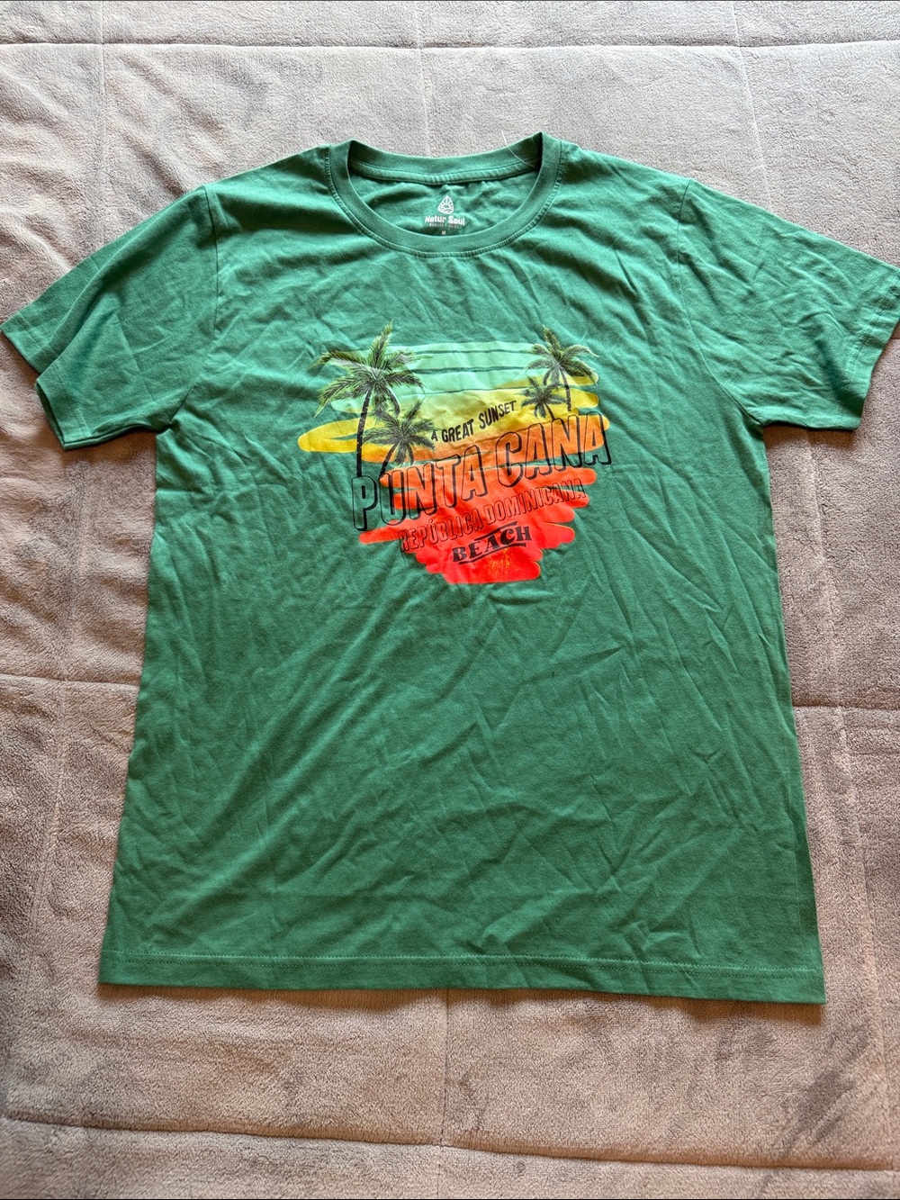 Green Punta Cana Graphic Tee - Men